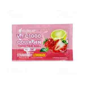 SIDOMUNCUL VIT C 1000MG COLLAGEN SACHET 1 dos isi 6 sachet - Sidomuncul Vit C Collagen - Suplemen Vitamin C dan
