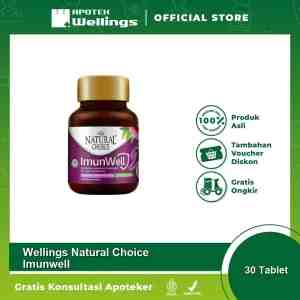 Natural Choice Imunwell 30 Tablet - Natural Choice Imunwell Botol isi 30 Kaplet adalah