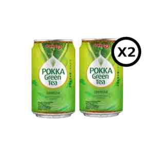 Bundle 2 Pokka Green Tea Jasmine Can 300 ml  Teh Hijau - Bundle 2 Pokka Green Tea Jasmine Can 300 ml  Te