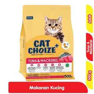 Cat Choize Makanan Kucing Kering Adult Rasa Tuna  Makerel 500 g - Cat Choize Makanan Kucing Kering Adult Rasa Tuna