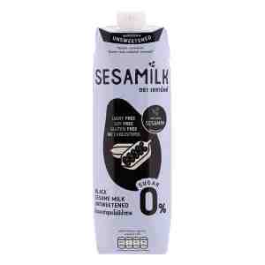 1000 Sesamilk Black Sesame Milk Unsweetened - Sesamilk Black Sesame Milk Unsweetened 1000ml.