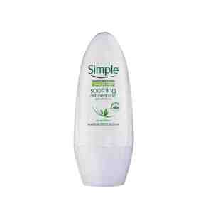 SIMPLE SOOTHING ANTI-PERSPIRANT ROLL ON 45ML - SIMPLE SOOTHING ANTI-PERSPIRANT ROLL ON 45ML 10001