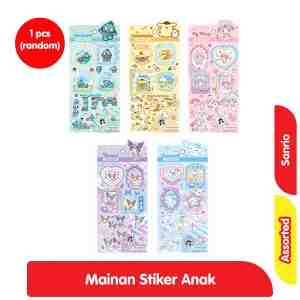 Sanrio Frame Stiker Mainan Anak Assorted - Sanrio Frame Stiker Mainan Anak Assorted