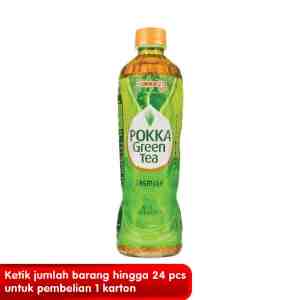 POKKA GREEN TEA JASMINE BTL 450ML
