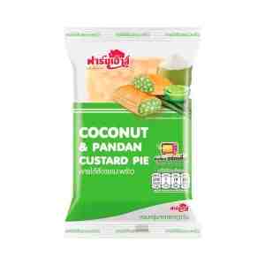 80 . FARMHOUSE Coconut  Pandan Pie 80 g.