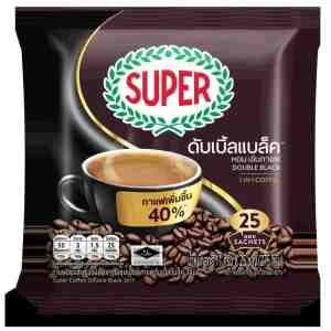 X25_Super Double Black X25 - Super Double Black Instant Coffee Mixed 11g. Pack