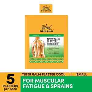 TIGER BALM Plaster Cool Small For Muscular Fatigue  Sprains 5s 74288 - Plaster Cool Small For Muscular Fatigue  Sprains