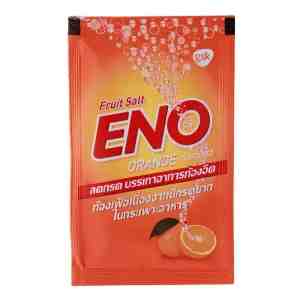 Eno Sodium Cabonate Anhydrous Orange Flavoured 4.3g.  4.3 - Eno Sodium Cabonate Anhydrous Orange Flavoured 4.3