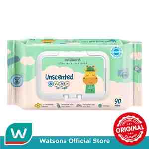 W UNSCENTED BABY WIPES 90S - W UNSCENTED BABY WIP