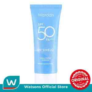 WARDAH SUNSCREEN SPF 50 PA UV SHIELD AQUA FRESH ESSENCE 30ML - Wardah Sunscreen SPF 50 PA UV Shield Aqua Fresh