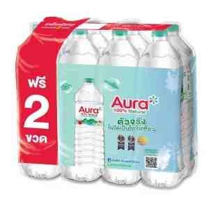 100 1500.x6AURA NATURAL MINERAL WATER100 1500 MLx6 -  100 1500 .  6