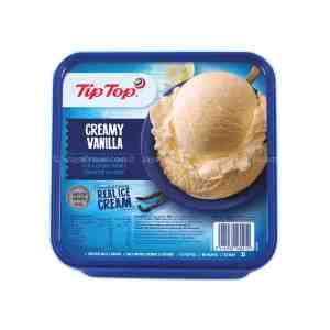 Tip Top Creamy Vanilla Ice Cream 2L - Tip Top Creamy Vanilla Ice Cream 2L