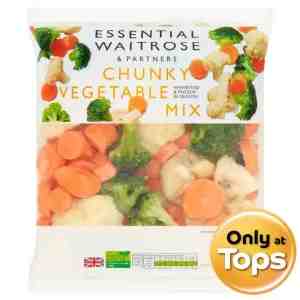 750_DI_WR Vegetable Chunky Mix750g_DI - Waitrose Vegetables Chunky Mix 750g.