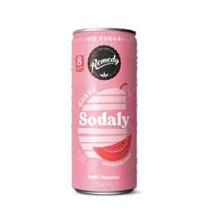 Remedy Sodaly Prebiotic Soda Guava 250ml - Imagine refreshing your body with a guilt free fiz
