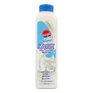 Sunglo Lassi Natural 700ml - Smooth and creamy natural yogurt drink with a refr