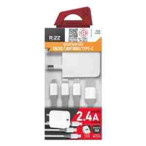 2IN1 RWE-240H RIZZ 2IN1 WALLCHARGER RWE-240H