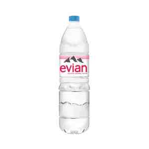 1.5 . EVIAN Natural Mineral Water 1.5 L.