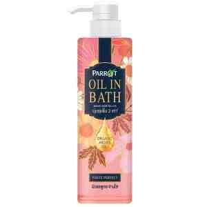 400 Parrot WhitePerfectBath400ml - Parrot Natural Filler Oil in White Perfect Bath 40
