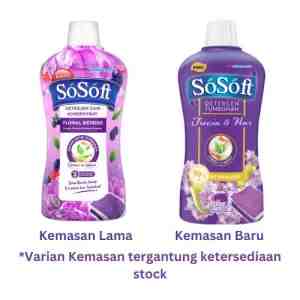 Sosoft Liquid Detergent Freesia  Pear Bottle 700ml