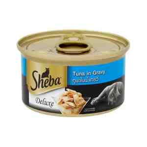 85 - 1202669 -  SHEBA DELUXE TUNA IN GRAVY 85 .