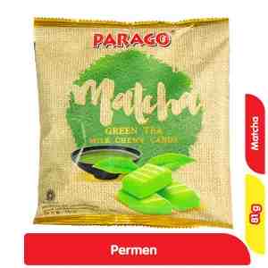 Parago Permen Lunak Rasa Matcha 81 g - Parago Permen Lunak Rasa Matcha 81 g