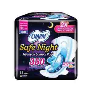 CHARM PEMBALUT SAFE NIGHT WING GATHERS 35CM