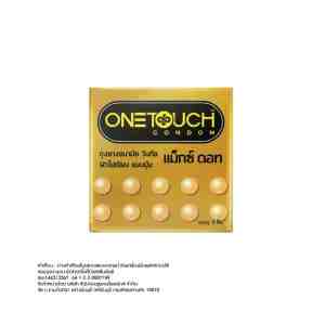 3  Onetouch Condom Maxx Dot 3pcs - -