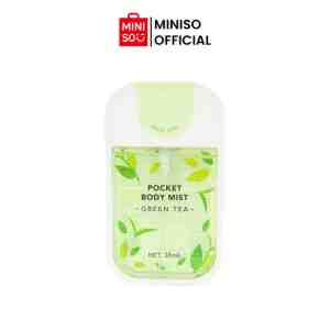 Pocket Body MistGreen Tea - Parfum semprot badan wanita ukuran saku baju aroma