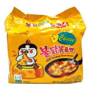 Samyang Hot Chicken Instant Ramen - Cheese - Samyang Hot Chicken Instant Ramen - Cheese