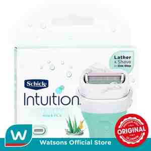 SCHICK INTUITION SENSITIVE CARE, ALOE  VITAMIN E 3X BLADES REFILL - SCHICK INTUITION SENSITIVE CARE, ALOE  VITAMIN E
