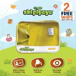 Skipiyaya Subject Organizer Dash - Skipiyaya Dash pouch features a clear see-throu
