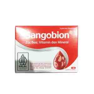 Sangobion Merck Strip 4 Kapsul - SANGOBION Merck KAPSUL adalah suplemen yang mengan