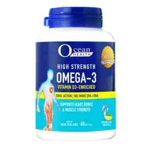 Ocean Health High Strength Omega-3 Soft Gel - Ocean Health High Strength Omega-3 Soft Gel