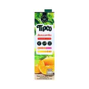 100  1000 . TIPCO 100 Mandarin Orange Juice