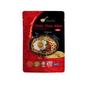 Meet Mee Chili Pan Mee 135g - Spice up your mealtime with dry noodles coated in