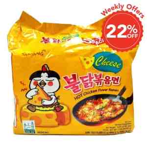 Samyang Hot Chicken Instant Ramen - Cheese - Samyang Hot Chicken Instant Ramen - Cheese