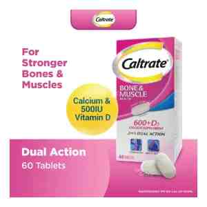 Caltrate 600MGD3 Bone  Muscle Health Calcium Supplement - Caltrate 600MGD3 Bone  Muscle Health Calcium Sup