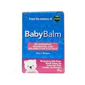 VICKS BABY BALM 20G - VICKS BABY BALM 20G merupakan pelembab yang memban