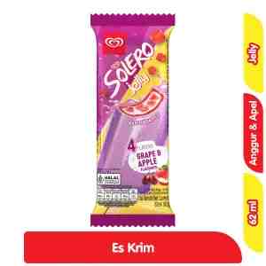 Walls Solero Jelly Es Krim Rasa Anggur dan Apel 62 ml - Walls Solero Jelly Es Krim Rasa Anggur dan Apel 6