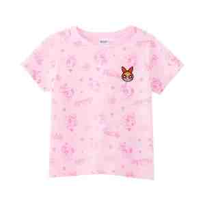 8 THE POWERPUFF GIRLS Girls T-Shirt Pink Size 8