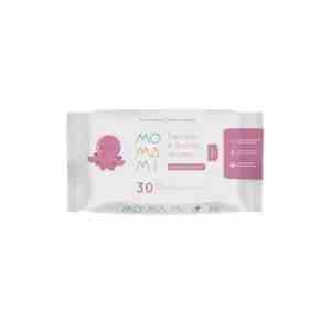 Momami Pacifier  Bottle Wipes 30 - Momami Pacifier  Bottle Wipes 30