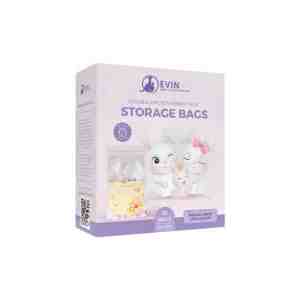 EVIN DOUBLE ZIPLOCK BREAST MILK STORAGEBAGS 5OZ150ML 30S - EVIN DOUBLE ZIPLOCK BREAST MILK STORAGEBAGS 5OZ15