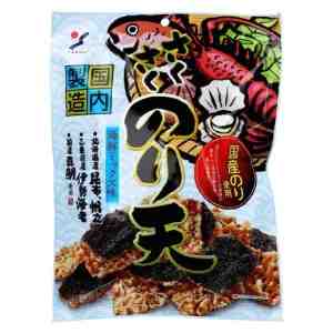 70 Yamaei Seaweed - Yamaei Seaweed Tempura Snack Seafood Flavor 70g.