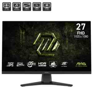 MSI - Monitor - MAG 272F X24 - Black - Brand MSI-Monitor-MAG 272F X24 MAG 272F X24 - Bla