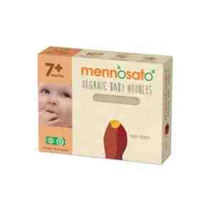 Mennosato Organic Sweet Potato Baby Noodle 200g - Organic sweet potato baby noodles that are soft, e
