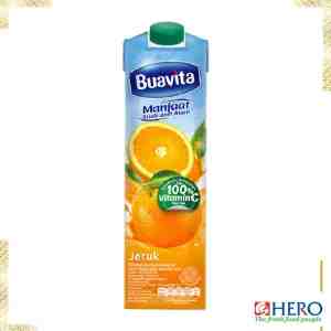 BUAVITA ORANGE JUICE UNSWEETENED 1LT - BUAVITA ORANGE JUICE UNSWEETENED 1LT