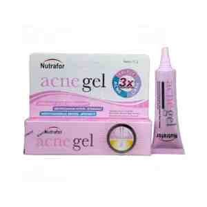 NUTRAFOR ACNE GEL 10G - NUTRAFOR ACNE GEL 10G merupakan sediaan gel yang d