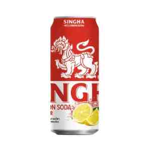 330 . SINGHA Red Lemon Soda 330 ml.