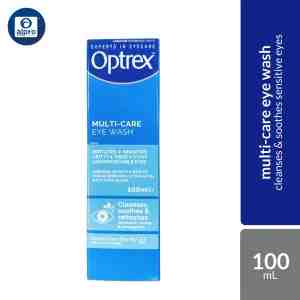 Optrex Multi-Care Eye Wash 100ml  12647 - Soothes, cools and refreshes tired and sore eyes.