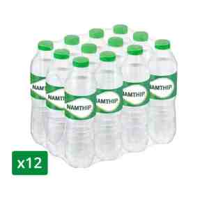 550 . 12  NAMTHIP Drinking Water 550 ml. 12 Bottles